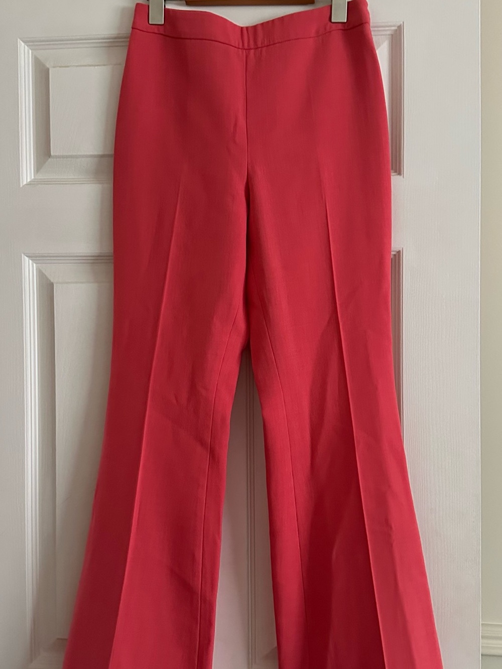 Women's Salmon Flared Dress Pants